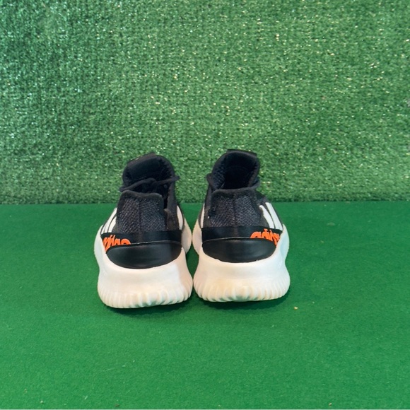 Adidas Kaptir 2.0 Black Solar Red White Big Kids Boys Size 5Y - Picture 4 of 6